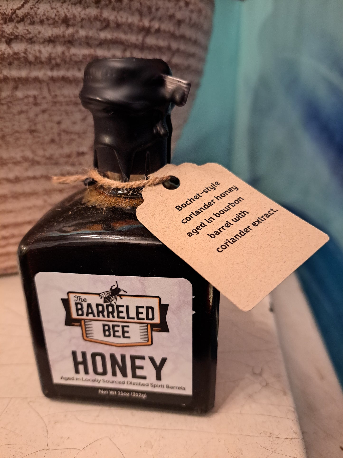 Batch 110: Bochet-style Coriander Honey aged in Bourbon barrel